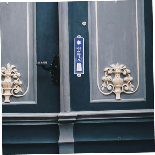 BIUDECO Decorative Mezuzah with Scroll for Home and Office