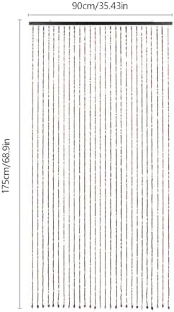 Glitter String Curtain Beaded Panel for Doorway and Room Divider