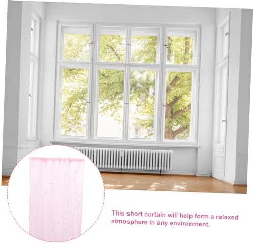 Stars Pattern Sheer Curtain for Living Room