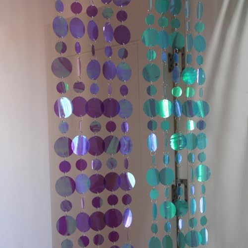 5 Strips Sequin Beaded Curtain 39 Inch