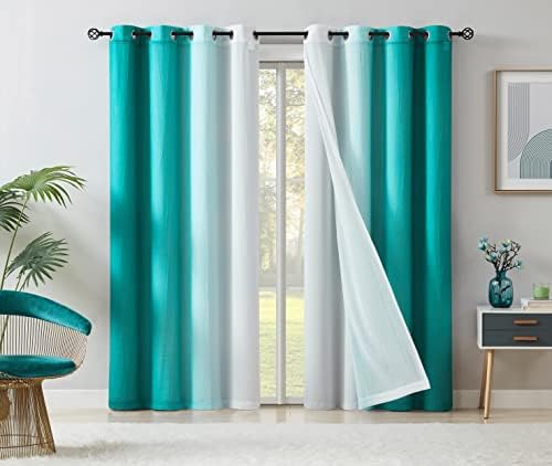Purainbow Mix and Match Blackout Curtains Set
