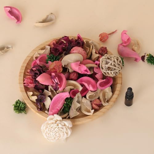 KAV Potpourri Bowl Filler 14 oz Pretty Pink Rose Scent