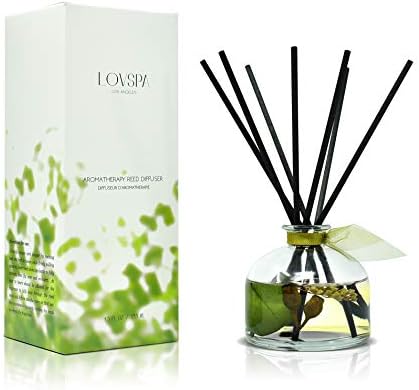 LOVSPA Eucalyptus Reed Diffuser Set Fresh Aromatherapy Gift for Family