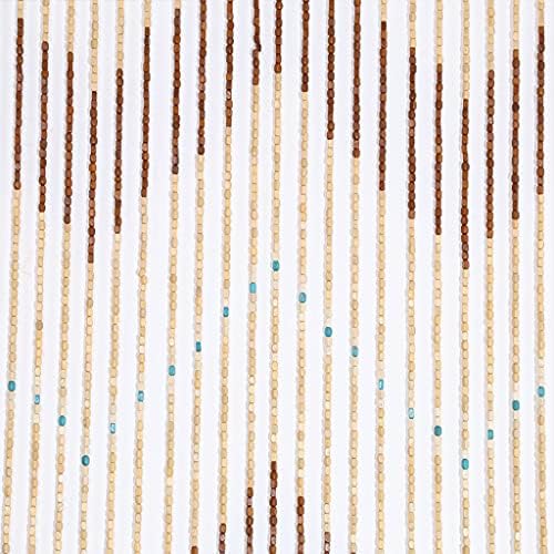 Wood Beaded Curtain for Doorways and Room Dividers