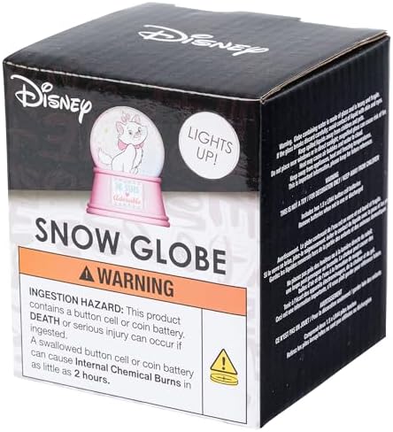 Disney The Aristocats Marie Snow Globe 45mm Light Up