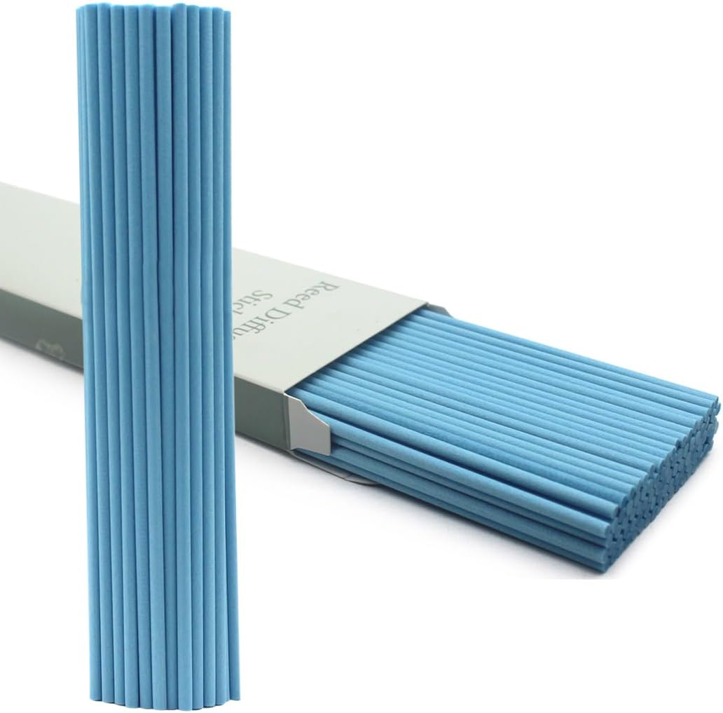 100PCS Reed Diffuser Sticks 8 Inch Blue