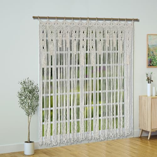 Macrame Curtain Boho Doorway Decor Panel