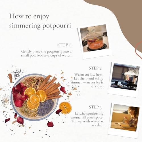 Sweet Dreams Simmer Pot Potpourri for Relaxation and Sleep