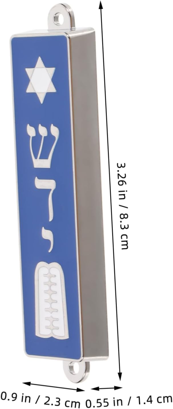 BIUDECO Decorative Mezuzah with Scroll for Home and Office