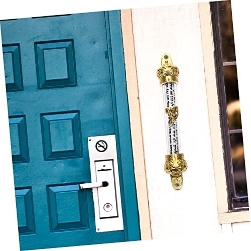 Sturdy Metal Mezuzah Scroll for Home Door