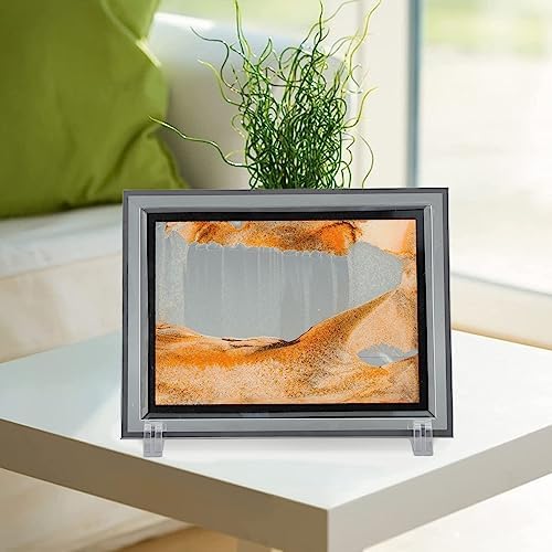 Nurnesy Moving Sand Art Painting Luxury Square Decoration