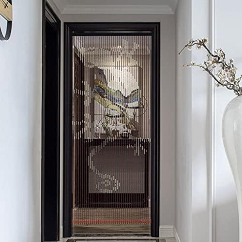 QPZK Doorway Curtain Beaded Panels 90x190cm