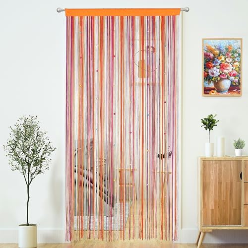 YaoYue Beaded Curtain Door String for Privacy Decor