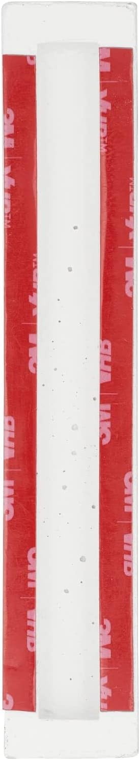 Modern Concrete Mezuzah Case with Scroll Ivory and Gold