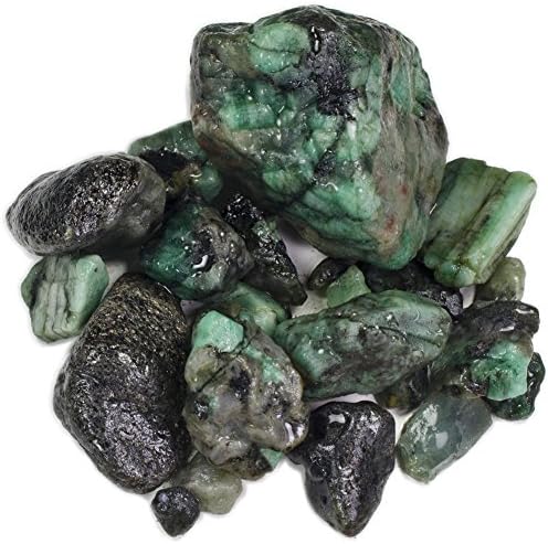 Hypnotic Gems 1 lb Bulk Emerald Rough from Brazil