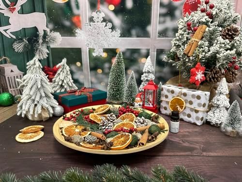 Pextian Christmas Potpourri Bowl Filler Decor