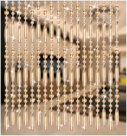 Blue Crystal Bead Curtain for Living Room Partition