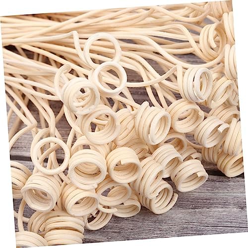 Cabilock 20PCS Large Spiral Rattan Diffuser Sticks for Home Fragrance