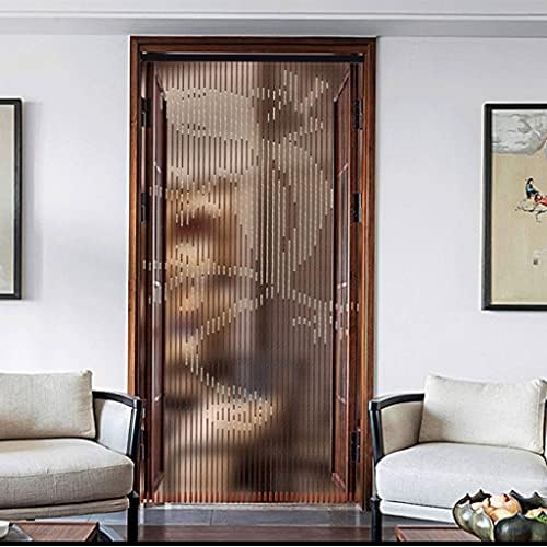 QPZK Doorway Curtain Beaded Panels 90x190cm