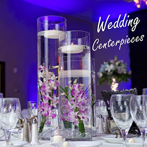 CYS Excel Clear Glass Cylinder Vase 16 H 4 D