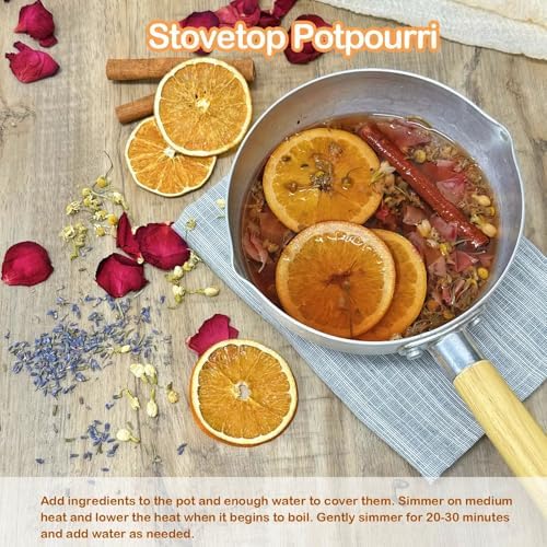 Sweet Dreams Stovetop Potpourri with Jasmine Lavender Rose Orange Chamomile Cinnamon
