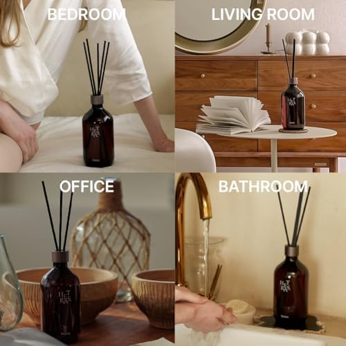 HETRAS Premium Reed Diffuser Set 169 Fl Oz 2 Pack