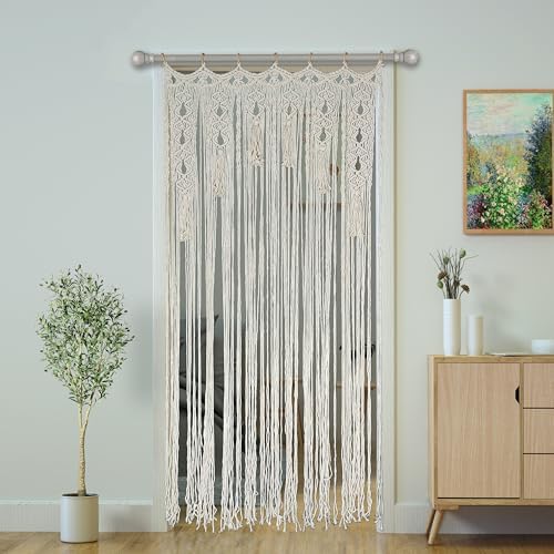 Macrame Curtain Boho Doorway Decor Panel