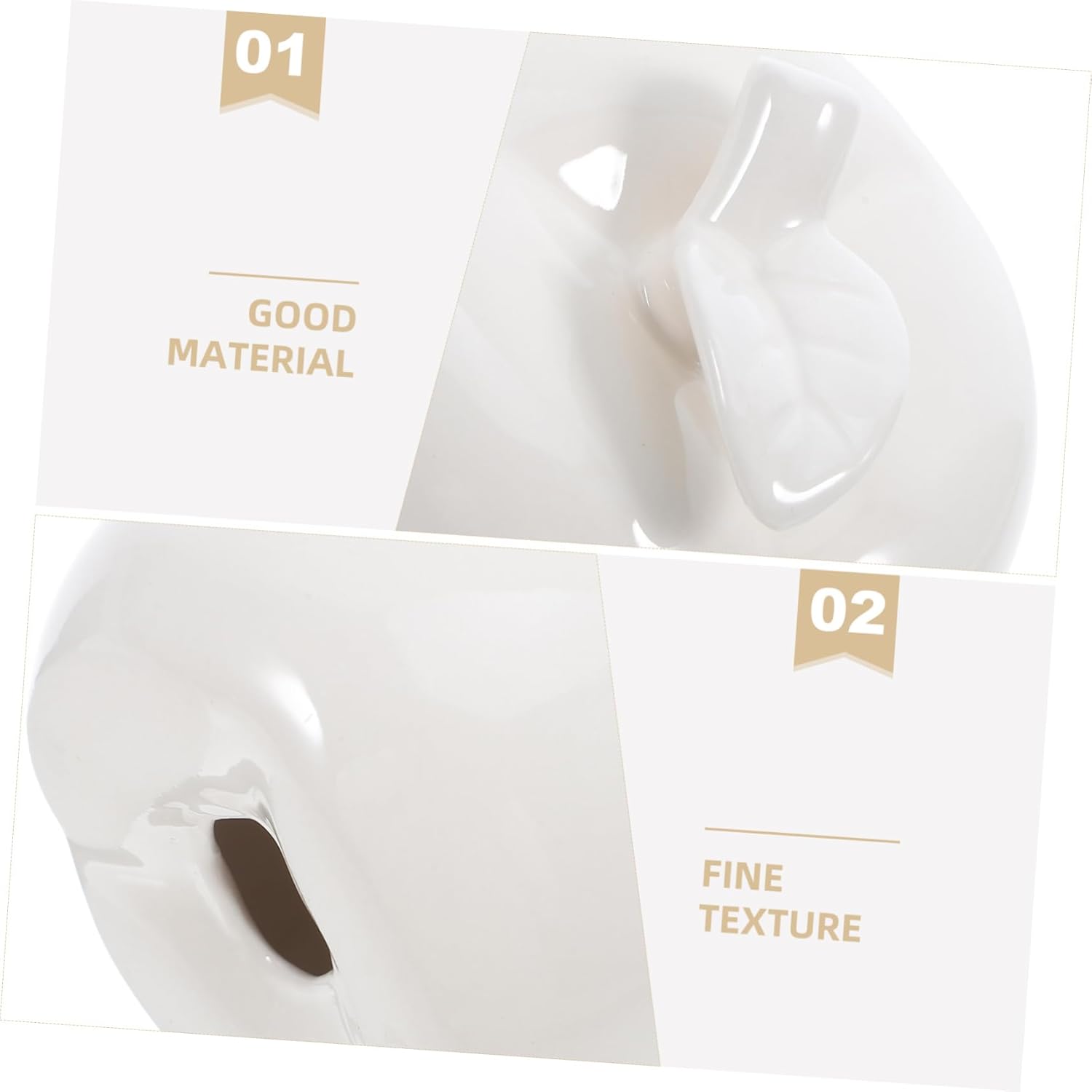 Ceramic Ornament Christmas Decor for Home Desktop Display