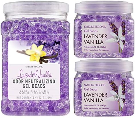 Smells Begone Odor Eliminator Gel Beads Value Pack 72 Oz