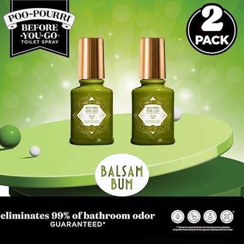 Poo-Pourri Toilet Spray Bum 2 Ounce Pack of 2