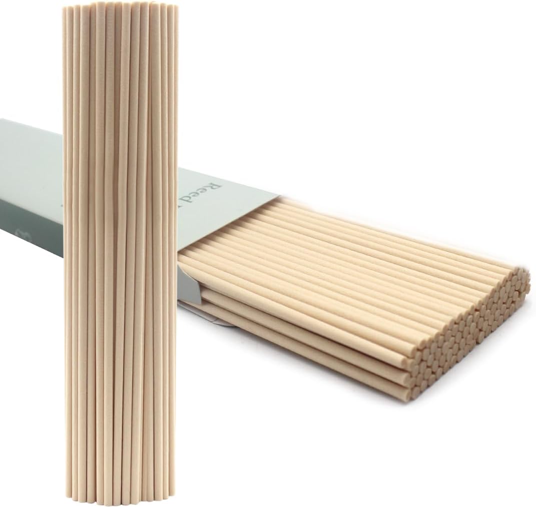 100PCS Thick Reed Diffuser Sticks for Long-Lasting Fragrance