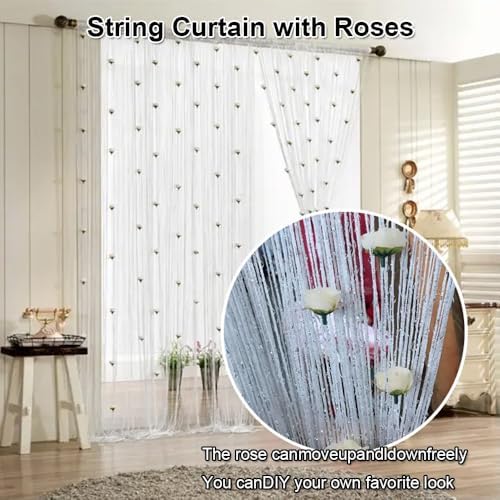 Beaded Curtain Fringe String Decor for Doorways