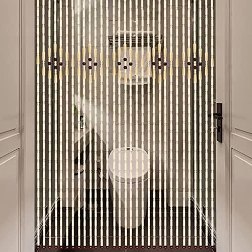 31 Strands Bamboo Beaded Curtain for Doorways