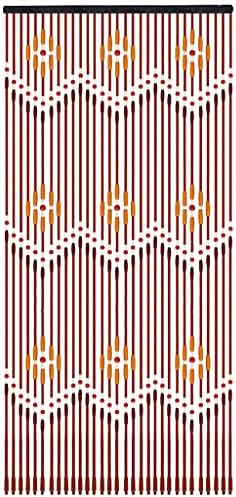 32 Strands Wood Beaded Curtain for Doorways and Closets