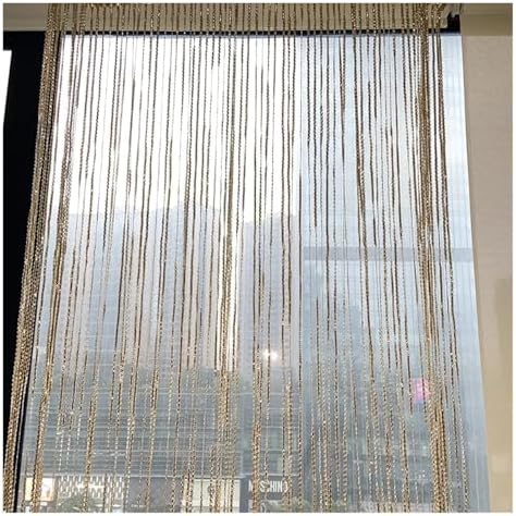 Shiny Tassel Curtain for Room Dividers and Windows
