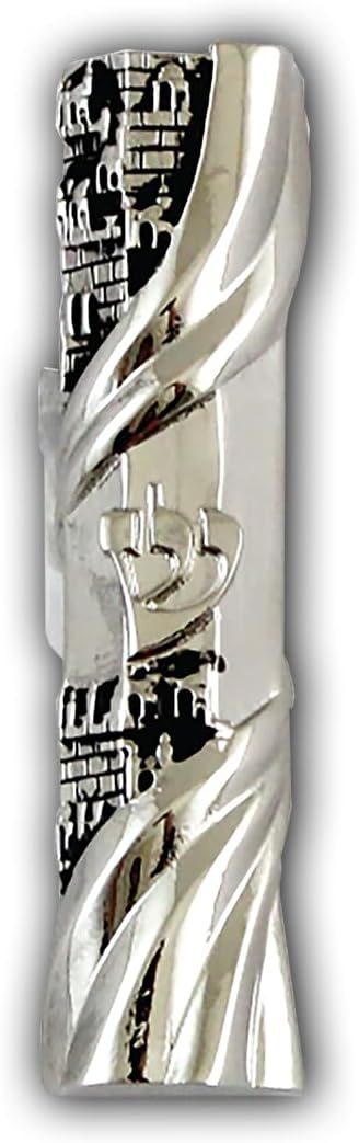 CAR MEZUZAH Travelers Prayer Scroll Mezuzah from Jerusalem