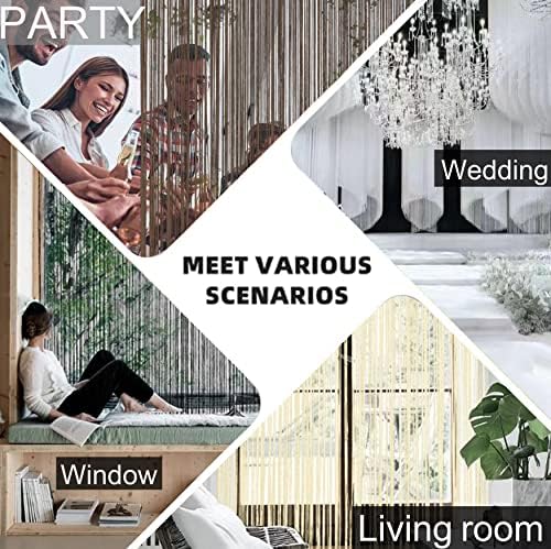 Spaghetti String Curtains for Privacy and Decor
