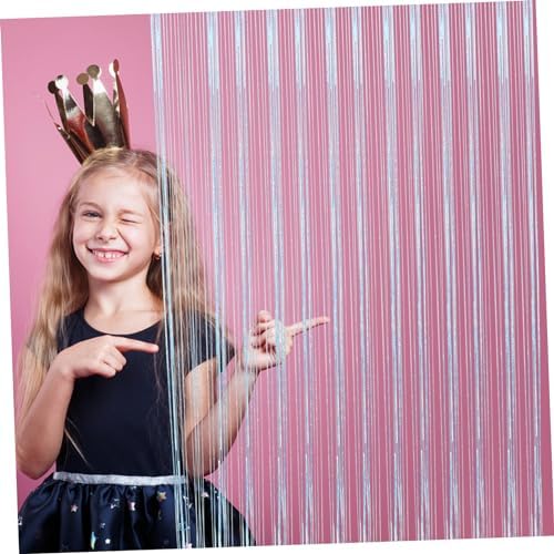 Funomocya Beaded Door Curtains 2 Pack Decorator Panels