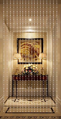 THY COLLECTIBLES Acrylic Beaded Curtain for Windows and Doorways