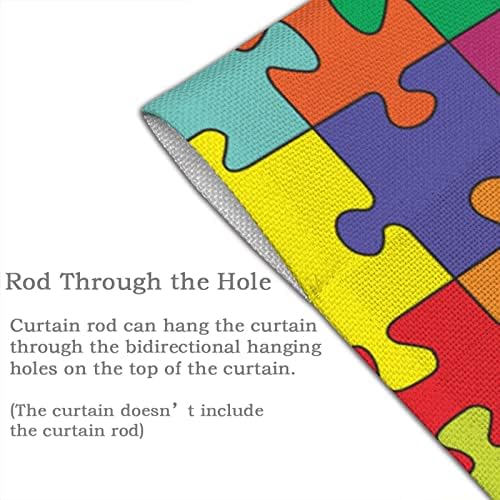 Peynir Autism Awareness Door Curtain Feng Shui Panel