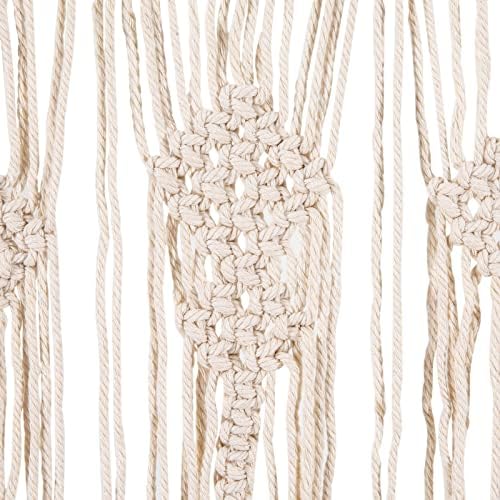 Boho Macrame Curtain 2pcs for Window or Door