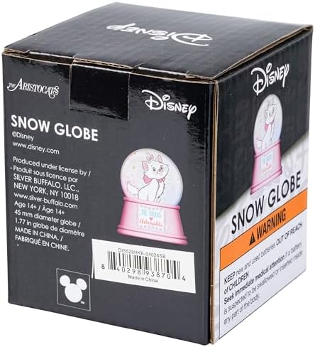 Disney The Aristocats Marie Snow Globe 45mm Light Up