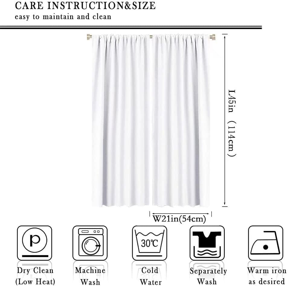 NC Sun Moon Stars Art Curtain 42x45in