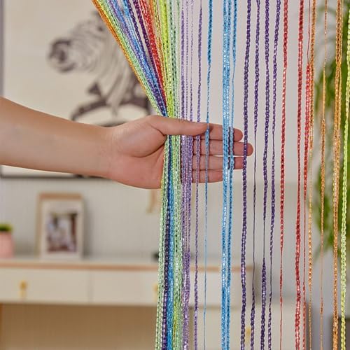 MObyat Glitter Beaded Door Curtain 394x787in