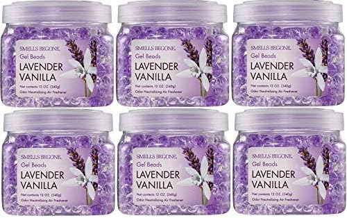 SMELLS BEGONE Odor Eliminator Gel Beads 12 oz Pack of 6