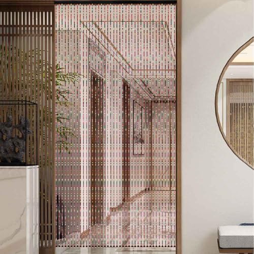 41 Strands Beaded Curtain with Bamboo Beads