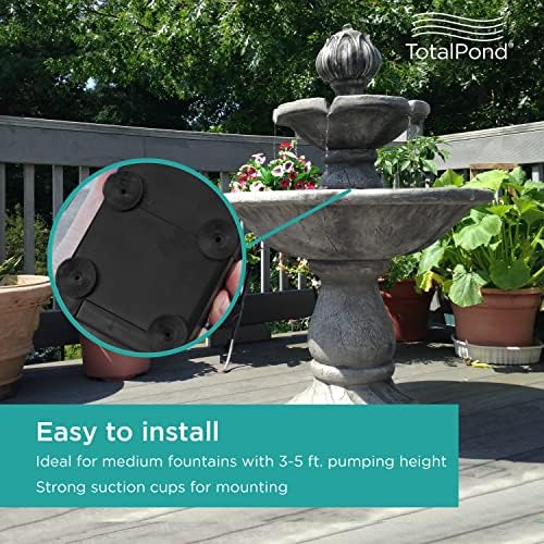 TotalPond 400 GPH Fountain Pump with LED Light