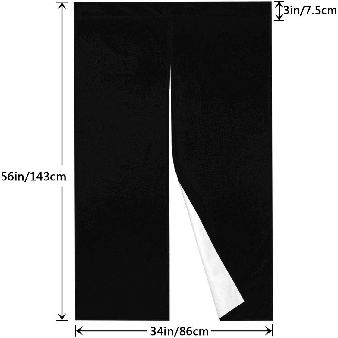 Custom Door Curtain with Personalized Design