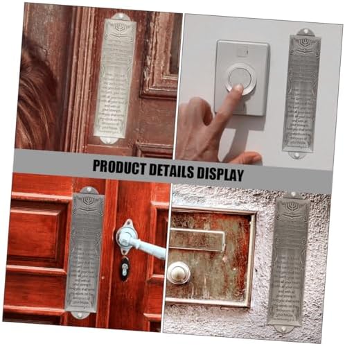 Levemolo Metal Mezuzah Door Blessing Decor