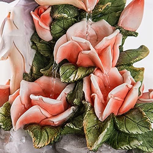 European Tabletop Fountain Pink 355 x 29 x 255cm